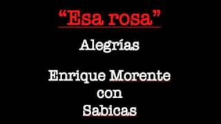 Alegrías de Enrique Morente con Sabicas