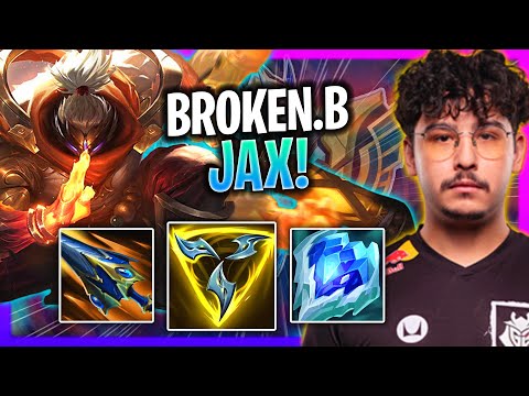 BROKEN BLADE IS A BEAST WITH JAX! | G2 Broken Blade Plays Jax Top vs Poppy!  Season 2024