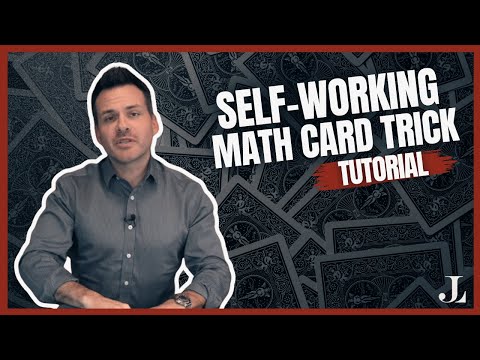 Learn a SUPER FUN Self-Working Card Trick with Cards and Math