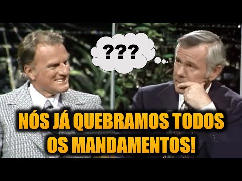 Todos nós quebramos TODOS os mandamentos! Billy Graham explica porquê | NOVAMENTE