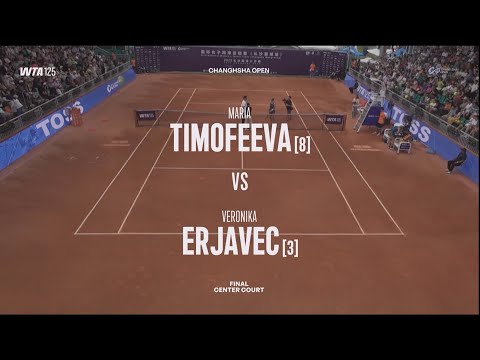 Maria Timofeeva vs Veronika Erjavec (SLO) - Xtended Game, Set and Match Point