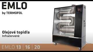 Infračervený naftový ohřívač EMLO 16 kW - WiFi