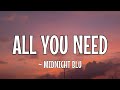MIDNIGHT BLU ALL YOU NEED Lirik Dan Terjemahan Indonesia
