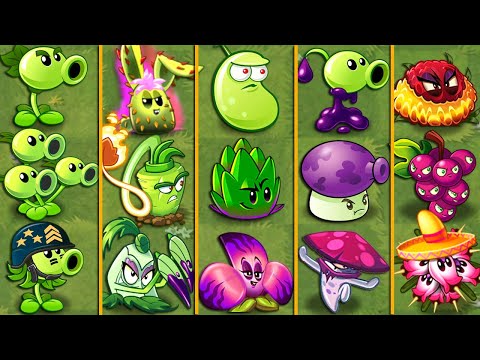 Random 12 Best New Team Plants Battlez - Who Will Win? - PvZ 2 Team Plant vs Team Plant