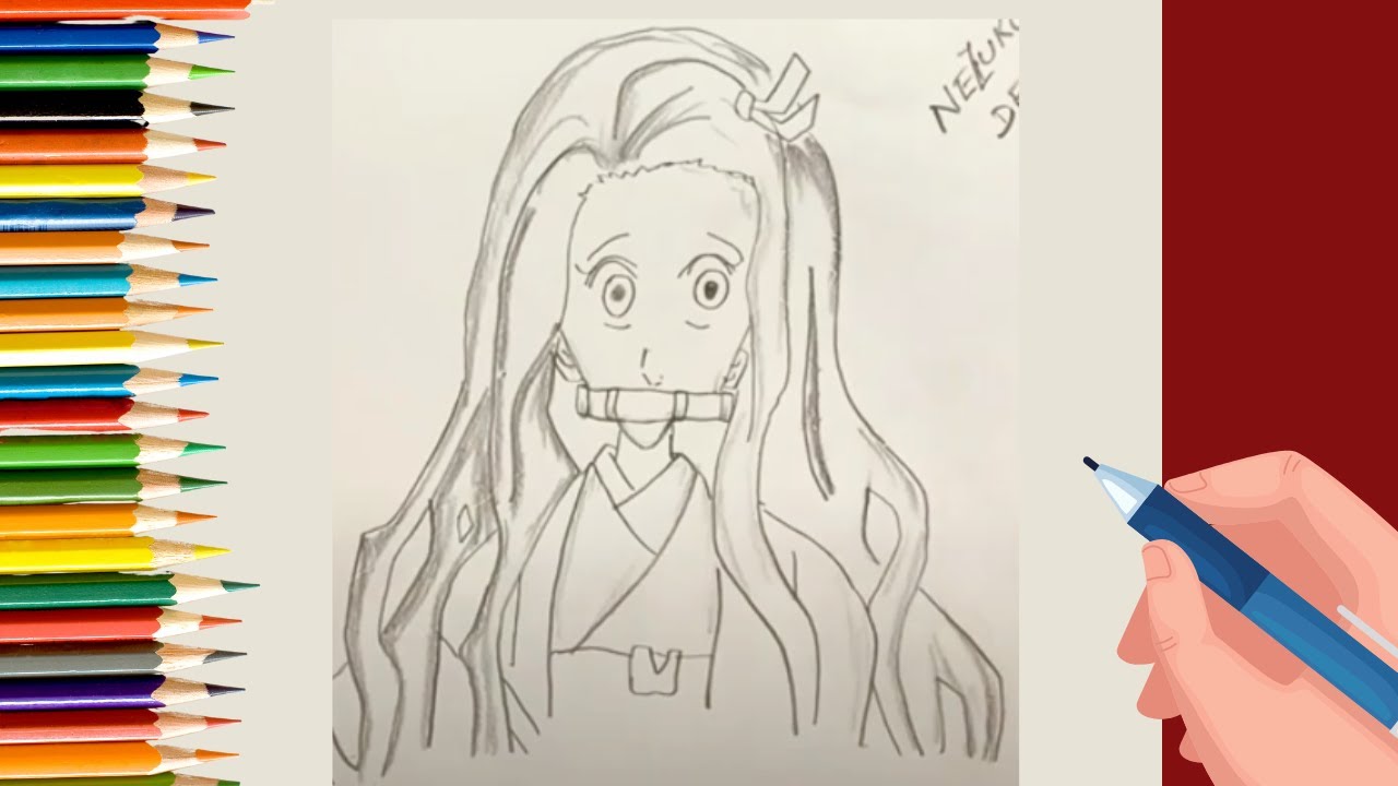 How to Draw Nezuko Komado