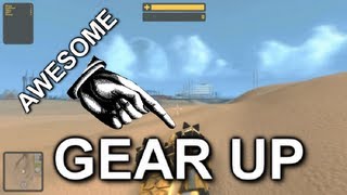 Gear Up Gameplay (Alpha) - Chew Bubblegum and Kick Ass