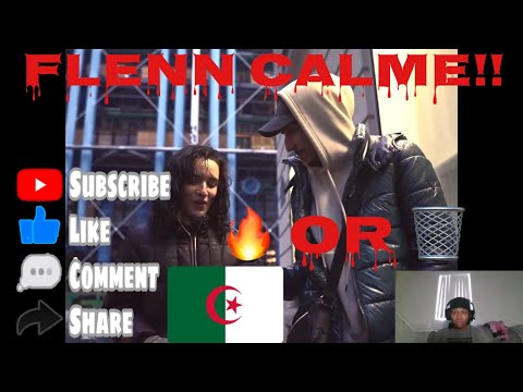 Algerian Rap Reaction Flenn - Calme [ Clip Officiel ] | LMERicoTv Reaction