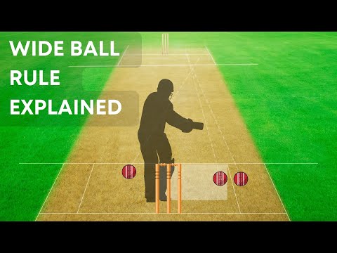 Cricket Wide Ball Rule Number 22 Explained - Animation