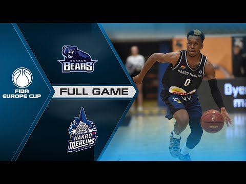 Bakken Bears v HAKRO Merlins Crailsheim | Full Game - FIBA Europe Cup 2021-22