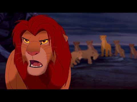 Simba confronts Scar - The Lion King HD
