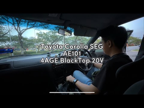 Toyota Corolla SEG AE101 4AGE Blacktop 20V POV