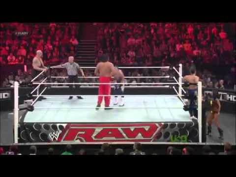 WWE Raw Big Show & The Great Khali vs Primo & Epico (Full Match)