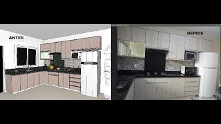 PROMOB 2020 - AULÃO SUPER COZINHA - Projeto Completo -  Início, Meio e Fim