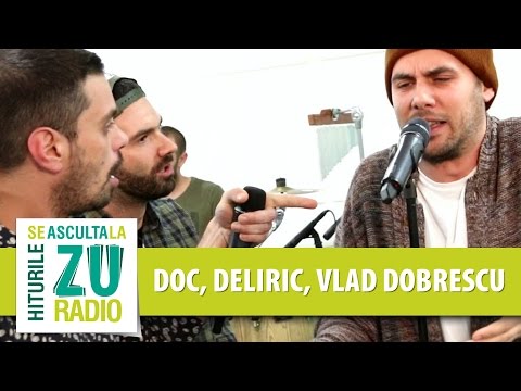 DOC, Deliric, Vlad Dobrescu si DJ Nasa - Freestyle (Live la Radio ZU)