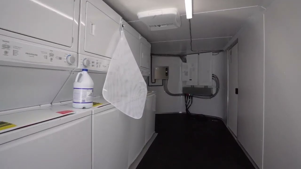 Mobile Laundry Trailer