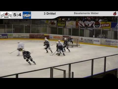 Highlights - ECDC Memmingen vs. EV Lindau - 22. Spieltag 2011/12 Bayernliga