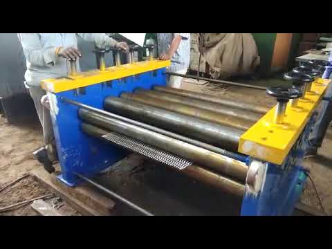 Sheet Metal Straightening Machine