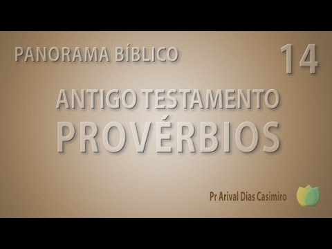 Panorama Bíblico Antigo Testamento - PROVÉRBIOS