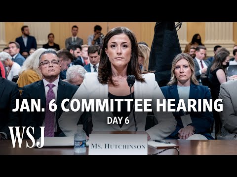 Watch Live: House Jan. 6 Committee Hearing | WSJ