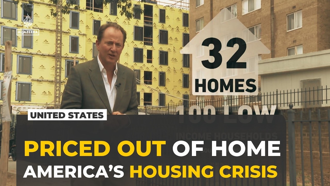 US affordable housing crisis: Why millions struggle to find a home