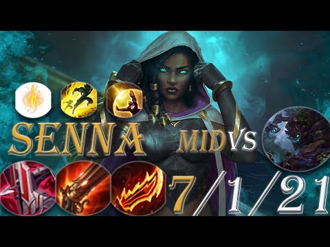 Senna Mid Vs Akali. Lethal Tempo+RFC On Senna And You Can Attack But Nothing Can Reach You.