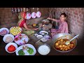 Gujarat Village Peoples Daily Routine They Cooking Village Women Cooking For Her Family
