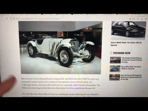 1928 Mercedes SSK info/price
