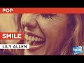 Smile: Lily Allen | Karaoke with lyrics