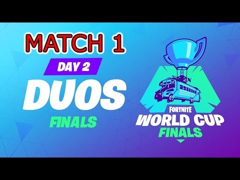 Fortnite World Cup Finals Duos Game 1 (Full Match)