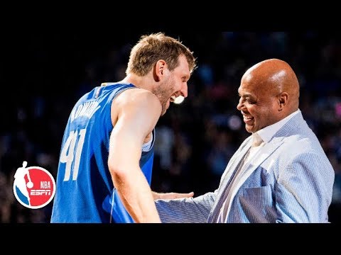 Charles Barkley, Scottie Pippen and Larry Bird pay tribute to Dirk Nowitzki l NBA on ESPN