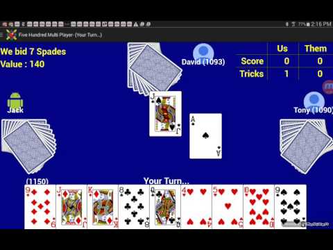 Five Hundred Multi Player Video