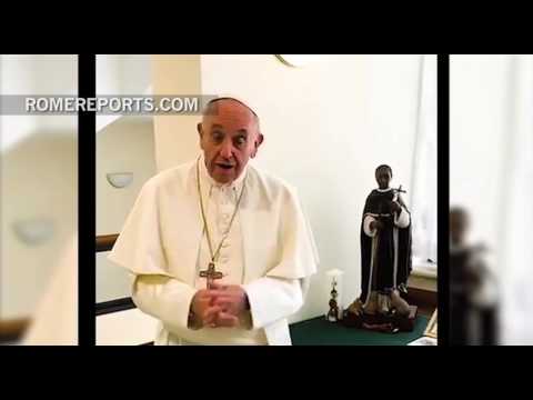 El Papa manda un videomensaje de esperanza y unidad antes de su viaje a Perú