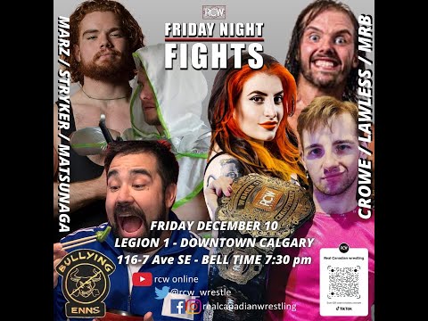 Marz "The Specialist" & Kenneth Stryker vs Steven Crowe / Ava Lawless / Michael Richard Blais - RCW