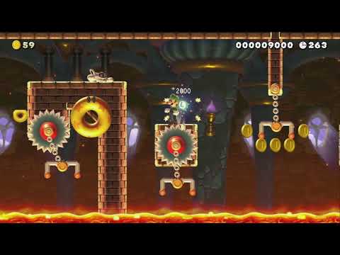 Chateau-Pince-Va-Au-Ciel by Space-M - Super Mario Maker 2 - No Commentary 1bu