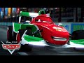 ¿Puede Francesco vencer a Rayo McQueen en una pista de tierra? | Pixar Cars