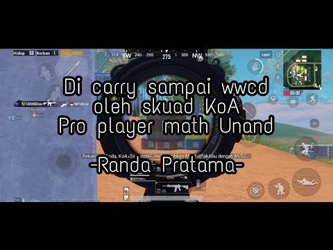 DIGENDONG SAMPAI CHICKEN, SKUAD PRO PLAYER MATH UNAND!! -Randa Pratama-