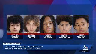 5 teens charged in Lancaster City shootout