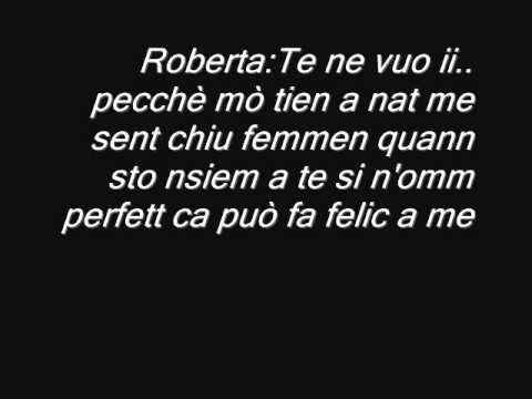 Anthony è Roberta Bella nun ce vedimme- Testo