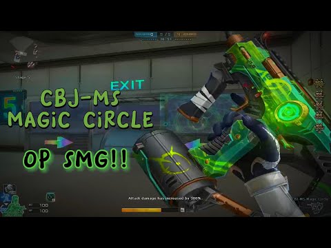 CF PH: CBJ-MS Magic Circle Gameplay , Zombie Escape Night City!