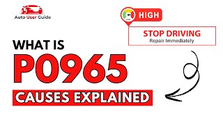 Meaning of OBD p0965