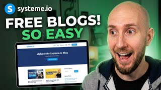 Systeme.io Blog Tutorial for Beginners - Zero Cost, FULL Setup
