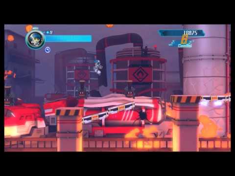 Mighty No. 9 (Wii U) playthrough pt.14 - Revenge comes for you Pyro