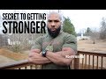 Secret to Getting Stronger as a Natural Bodybuilder