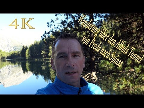 Wanderung über den Albulatunnel 4K von Preda nach Spinas