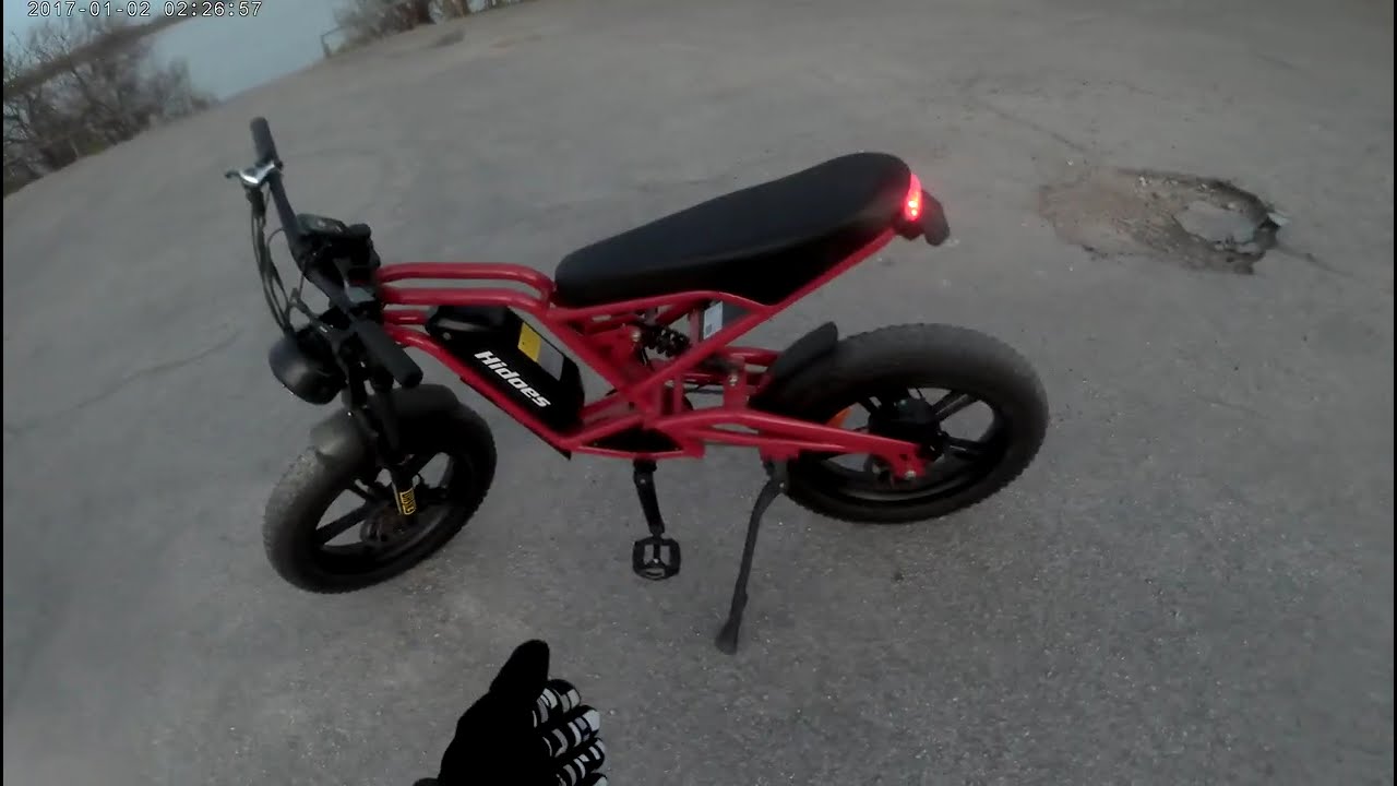 Vélo électrique tout-terrain pneus larges puissant video thumbnail