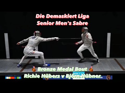 Demaskiert Liga 2020 SMS - BRONZE - Richie Huebers v Bjorn Huebner