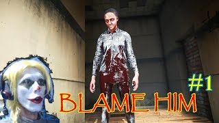 【Blame Him】1  首ガクガクの女マイケルから逃げたい（ホラー実況）