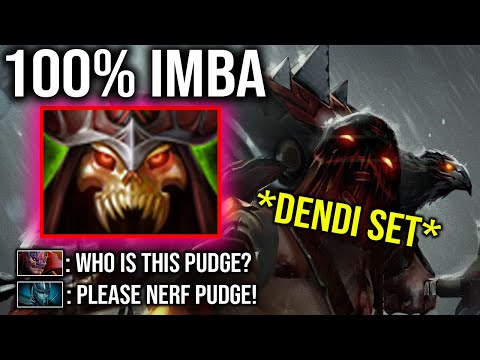 Well ICEFROG! LOOK at your Hero! This Pudge is 100% a monster with Dendi Set!!
