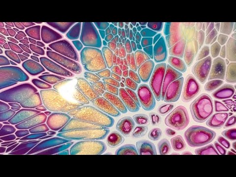 #299 - Isadora Pretty Blooms | #Colourarte #PrizmPour #BlingIt #BloomTechnique #Sheleeart