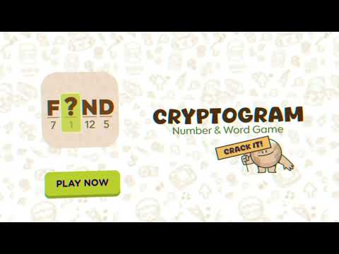 Cryptogram: Number & Word Game